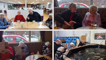 Millbrook Residents take a winter trip to the garden centre